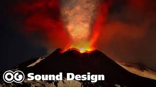 Explosive Volcano Sound Effect [upl. by Ahsekel]