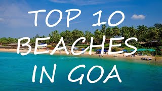 Top 10 Beaches in GOA  Full info  Lets travel [upl. by Haisej]