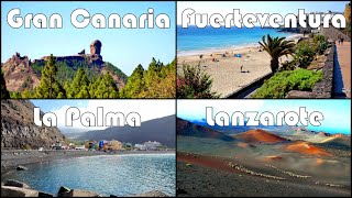 Best CANARY ISLAND for YOU  TRAVEL GUIDE  Gran Canaria Fuerteventura La Palma and Lanzarote [upl. by Inoy687]