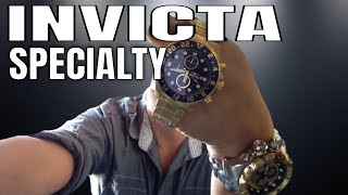 Invicta Watches Review  Invicta Specialty Reserve Watches [upl. by Llenreb301]