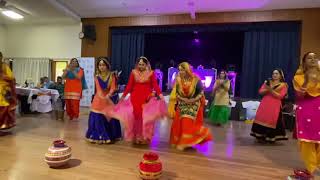 Giddha boliyan Punjabi Folk Dance  HunarEPunjab Sydney [upl. by Mail950]