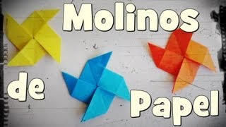 Molino de Papel  Origami [upl. by Hebrew10]