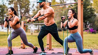 Cuerpo Completo Con Ligas de Resistencia ⚠️ 4 MIN Full Body Tabata Workout [upl. by Butterworth]