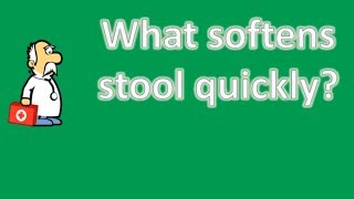 What softens stool quickly   Better Health Channel [upl. by Groh148]