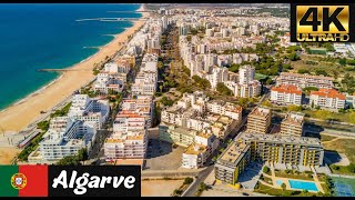 Quarteira  Algarve  Portugal【4K】 [upl. by Norb595]