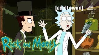 Rick Outsmarts the Devil  Rick and Morty [upl. by Sherwynd]