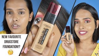 Review Demo Wear Test  LOreal Infallible 24H Fresh Wear Foundation [upl. by Niowtna285]