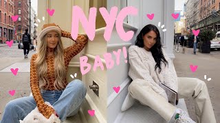 NEW YORK VLOG  part one  Sophia and Cinzia [upl. by Maram]