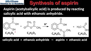 D2 Synthesis of aspirin SL [upl. by Kingdon]