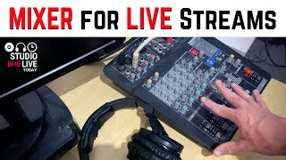 How I use a mixer for live streaming and recording [upl. by Kitty]