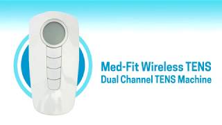 Useful Guide to use the MedFit Wireless TENS  Dual Channel Tens Machine  Helpful Guide [upl. by Rodger]