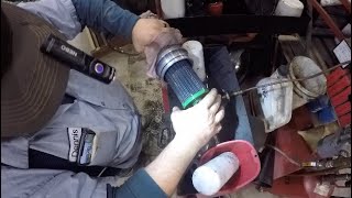 John Deere 6R Hydraulic and Transmission Filter Change [upl. by Anderea]