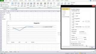 How to Extrapolate Excel Graph [upl. by Sualk]