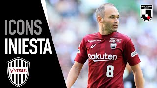 Andrés Iniesta  Top 5 J1 League Goals  Icons  JLEAGUE [upl. by Swann]