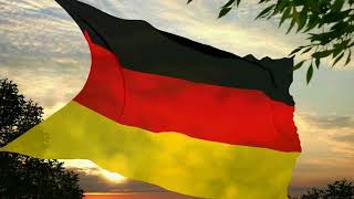 Flag and anthem of Germany [upl. by Naples]