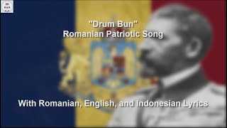 Drum Bun  Romanian Patriotic Song  With Lyrics [upl. by Bakki]