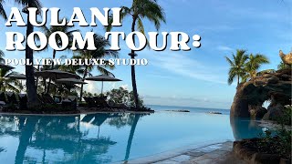 Aulani Room Tour Pool View Deluxe Studio [upl. by Wein]