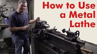 How to Use a Metal Lathe  Kevin Caron [upl. by Esli]