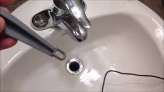 FAST Sink Drain Stopper Repair [upl. by Hajin71]