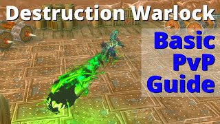 Destruction Warlock  Basic PvP Guide  Shadowlands  WoW [upl. by Johnna]