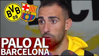 B Dortmund 0  Barcelona 0  Palo de Alcácer al Barcelona  Diario AS [upl. by Emili]