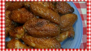 Brown Sugar Honey Mustard Wings Recipe  Noreens Kitchen [upl. by Gausman440]