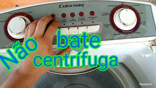 🔴máquina de lavar roupa não centrifuga Colormaq [upl. by Ateuqram]