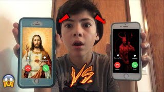 CALLING JESUS AND THE DEVIL AT 300 AM THEY HAD AN ARGUMENT OMG [upl. by Ilrak]