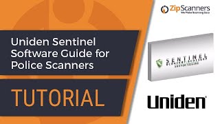 Uniden Sentinel Software Guide for Police Scanners [upl. by Tnias]