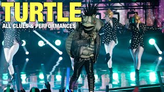 The Masked Singer Turtle All Clues Performances amp Reveal [upl. by Ayanad]