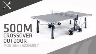 Montage table de pingpong Cornilleau 500M Crossover outdoor [upl. by Erlewine]