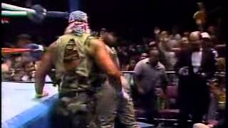 Hulk Hogan Vs Sgt Slaughter Desert Storm Match 12 [upl. by Htebzile213]