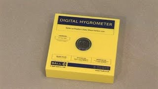 HOW TO USE A DIGITAL HYGROMETER [upl. by Ruyle]