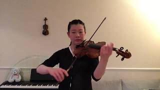 ABRSM Grade 6 Violin Exam 20202023 A1 Allegro [upl. by Nabatse]