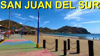 Walking Tour of San Juan Del Sur  Nicaragua Travel [upl. by Enreval]