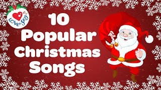 Top 10 Popular Christmas Songs and Carols Playlist 🎅 [upl. by Odo]