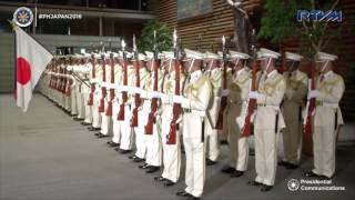 Arrival Ceremony by Honor Guards 10262016 [upl. by Nomael]