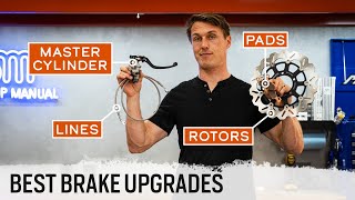 Best Motorcycle Brake Upgrades  The Shop Manual [upl. by Avictor658]