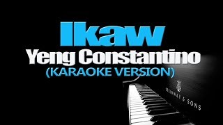 IKAW  Yeng Constantino KARAOKE VERSION [upl. by Kinimod643]