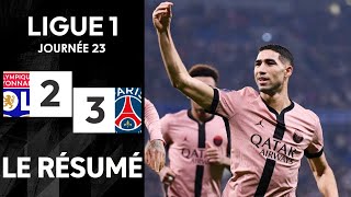 Lyon  PSG  23  Le Résumé  Ligue 1 202425 [upl. by Norud]