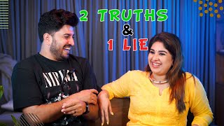 2 TRUTHS amp 1 LIE CHALLENGE🤩😆 [upl. by Homere170]