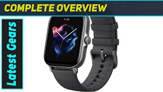 Amazfit GTS 3 Smartwatch Top Features amp Performancereview [upl. by Nnaitsirk431]