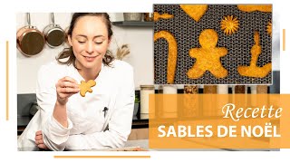 Recette  Sablés de Noël par Nina Metayer [upl. by Enialed]