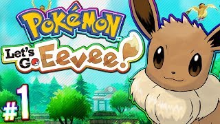 Pokemon Lets Go Eevee  100 Full Game Walkthrough  PART 1 [upl. by Dnumyar]