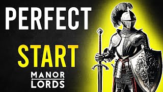 Master Manor Lords Essential Perfect Start Guide [upl. by Nidla]