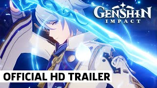 Genshin Impact Kamisato Ayato Character Demo Trailer [upl. by Juakn]