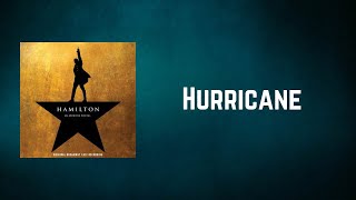 LinManuel Miranda  Hurricane Lyrics [upl. by Tulley644]