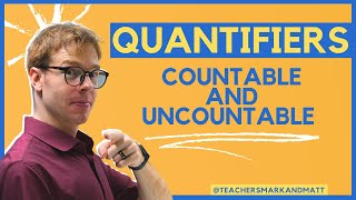 Quantifiers  Countable and Uncountable Nouns [upl. by Farrison]