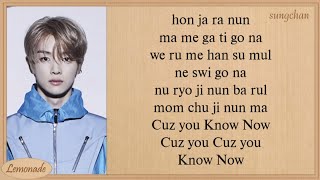 NCT U  Know Now Easy Lyrics [upl. by Zetrok114]