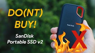 Blazing Fast SanDisk Extreme Portable SSD v2 Hot  Budget External SSD [upl. by Shaughnessy291]